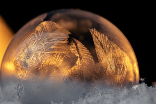 Frozen bubble